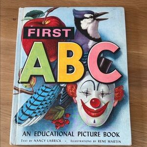 First ABC Educational Picture Book